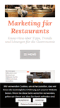 Mobile Screenshot of marketing-in-restaurants.de